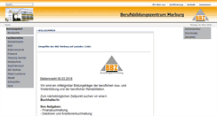 Desktop Screenshot of bbz-marburg.de
